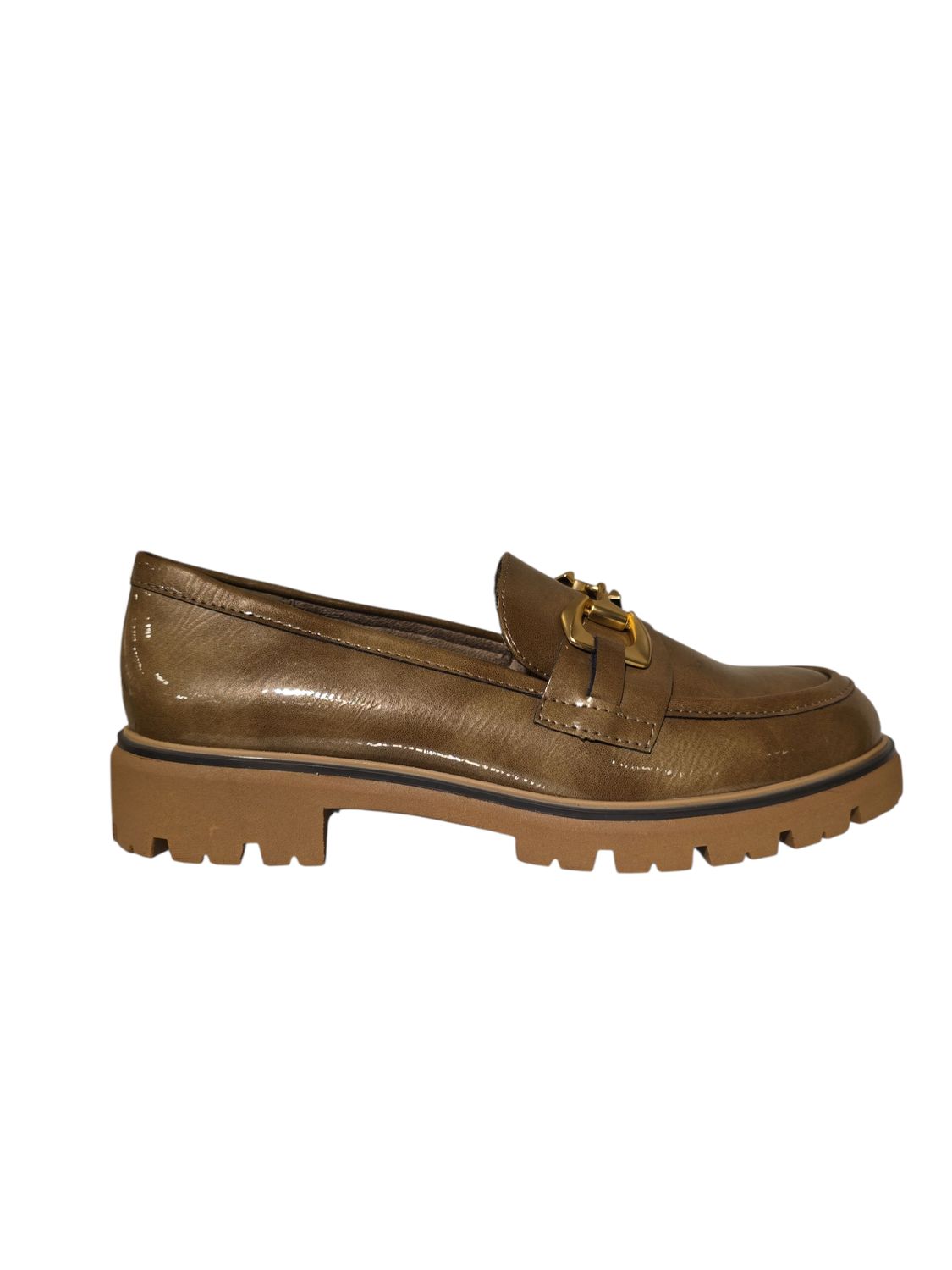 Marco Tozzi Loafer Laque Vegan /2-24700-43 taupe