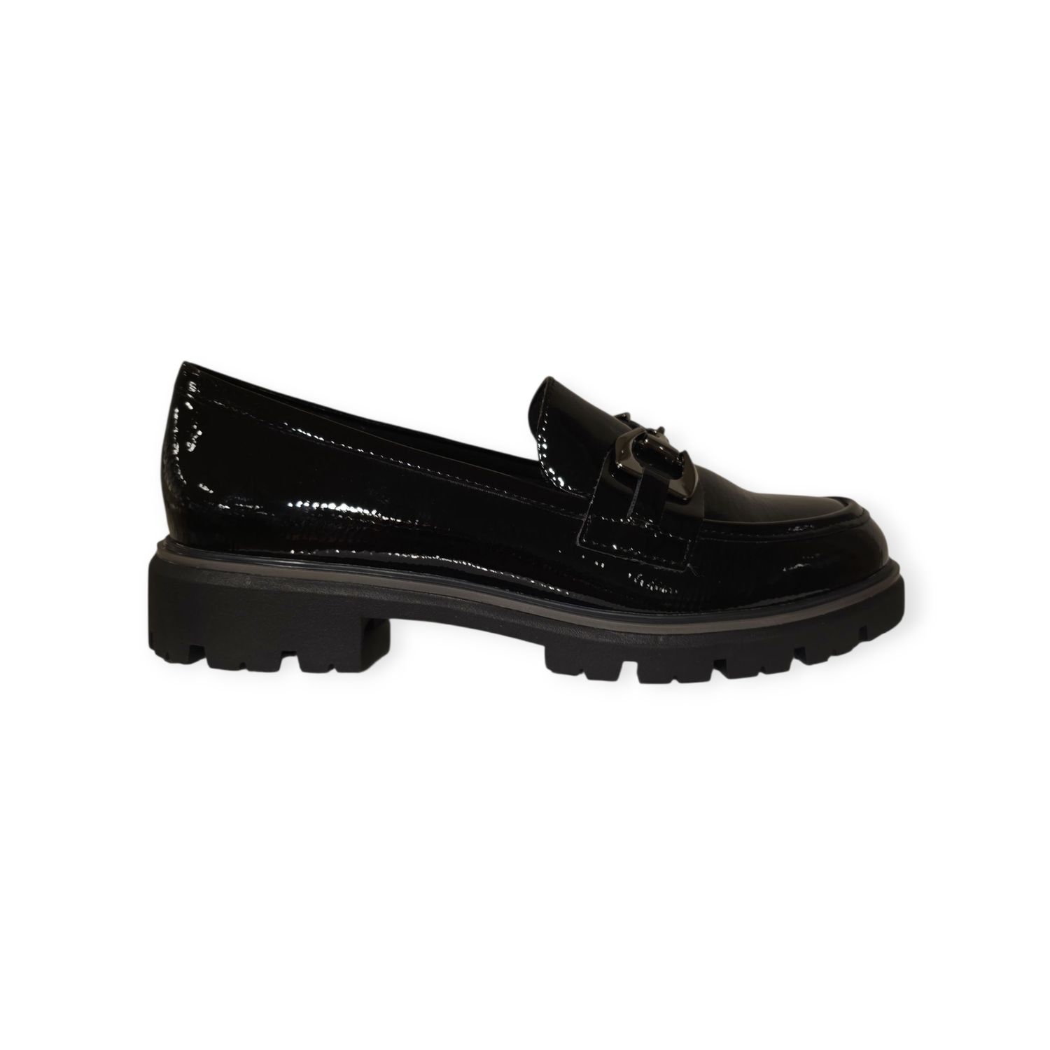Marco Tozzi Loafer Laque Vegan/ 2-24700-43 BLACK PATENT