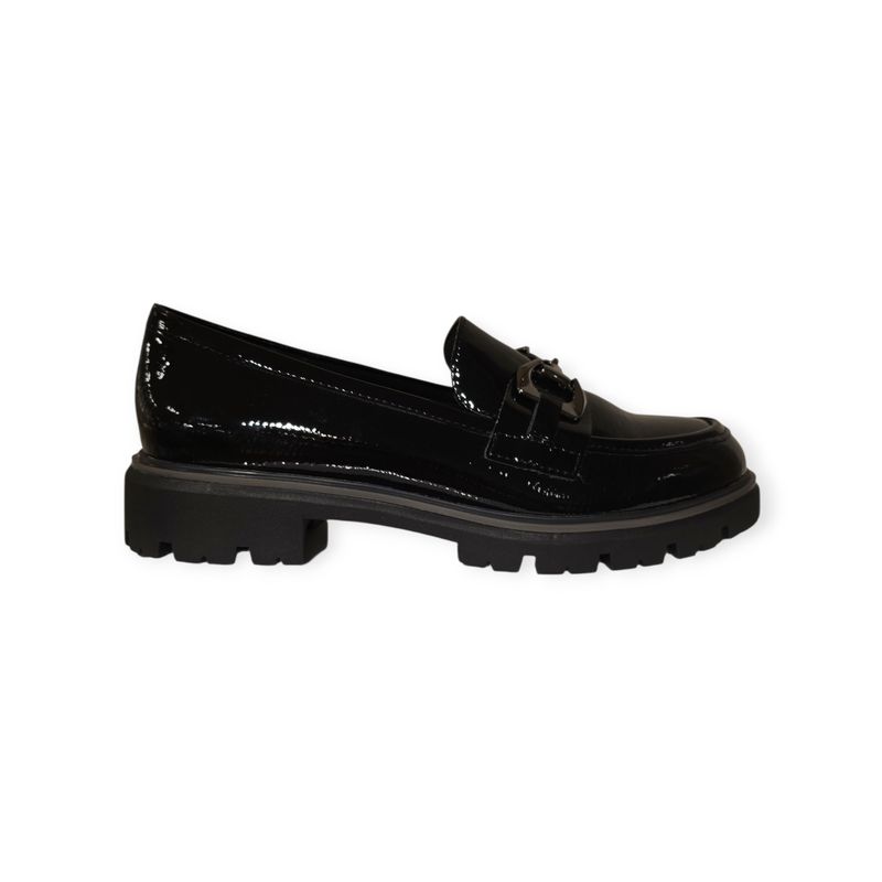 Marco Tozzi Loafer Laque Vegan/ 2-24700-43 BLACK PATENT