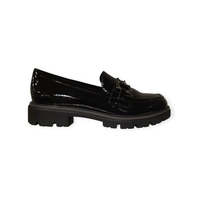 Marco Tozzi Loafer Laque Vegan/ 2-24700-43 BLACK PATENT