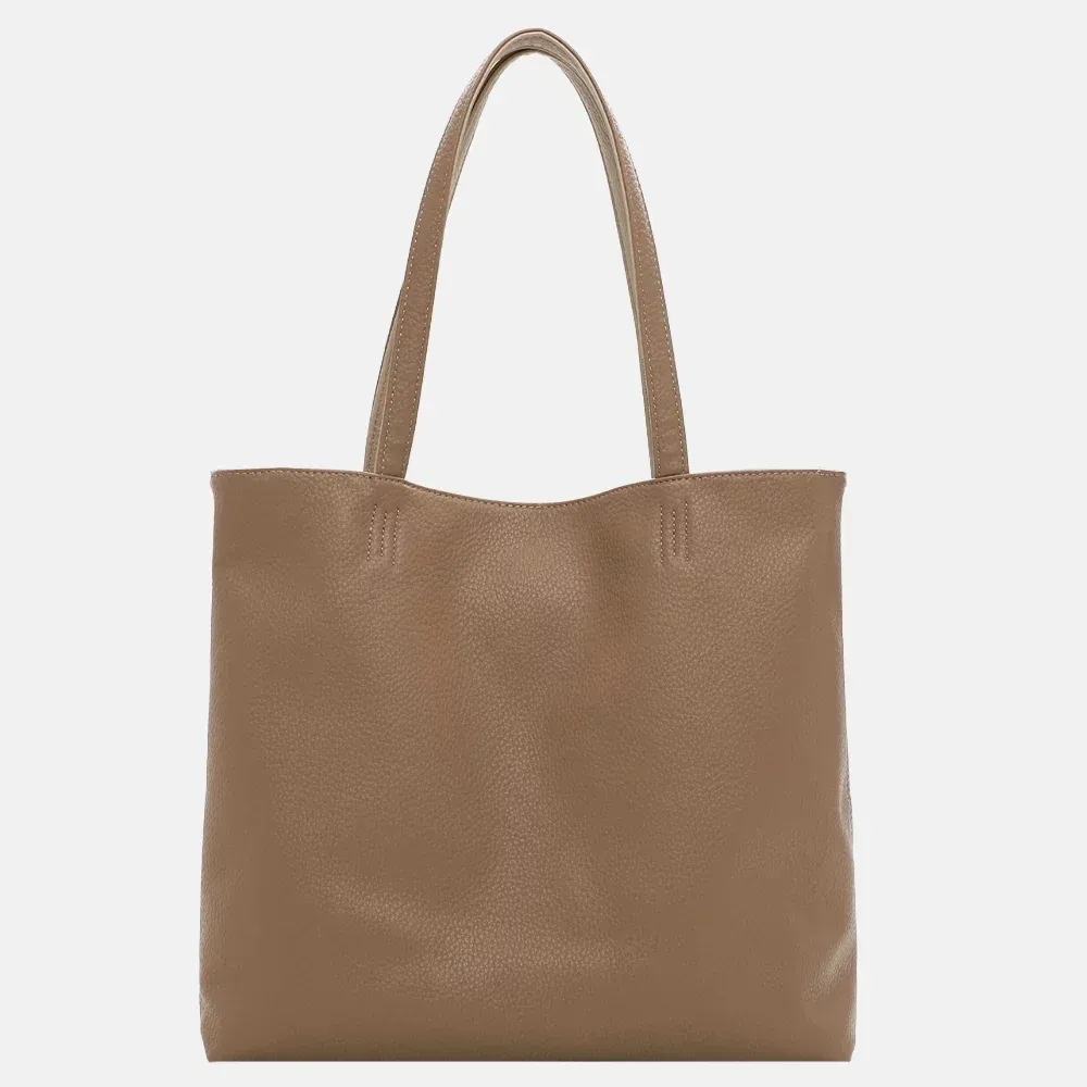Emily &amp; Noah Bag Shopper Eva Reversible / 65170 Taupe