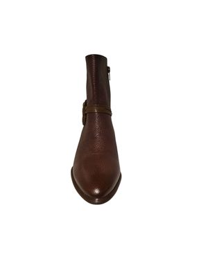 Hispanitas Bootie Leather Suede /  PHI254297 Cafe