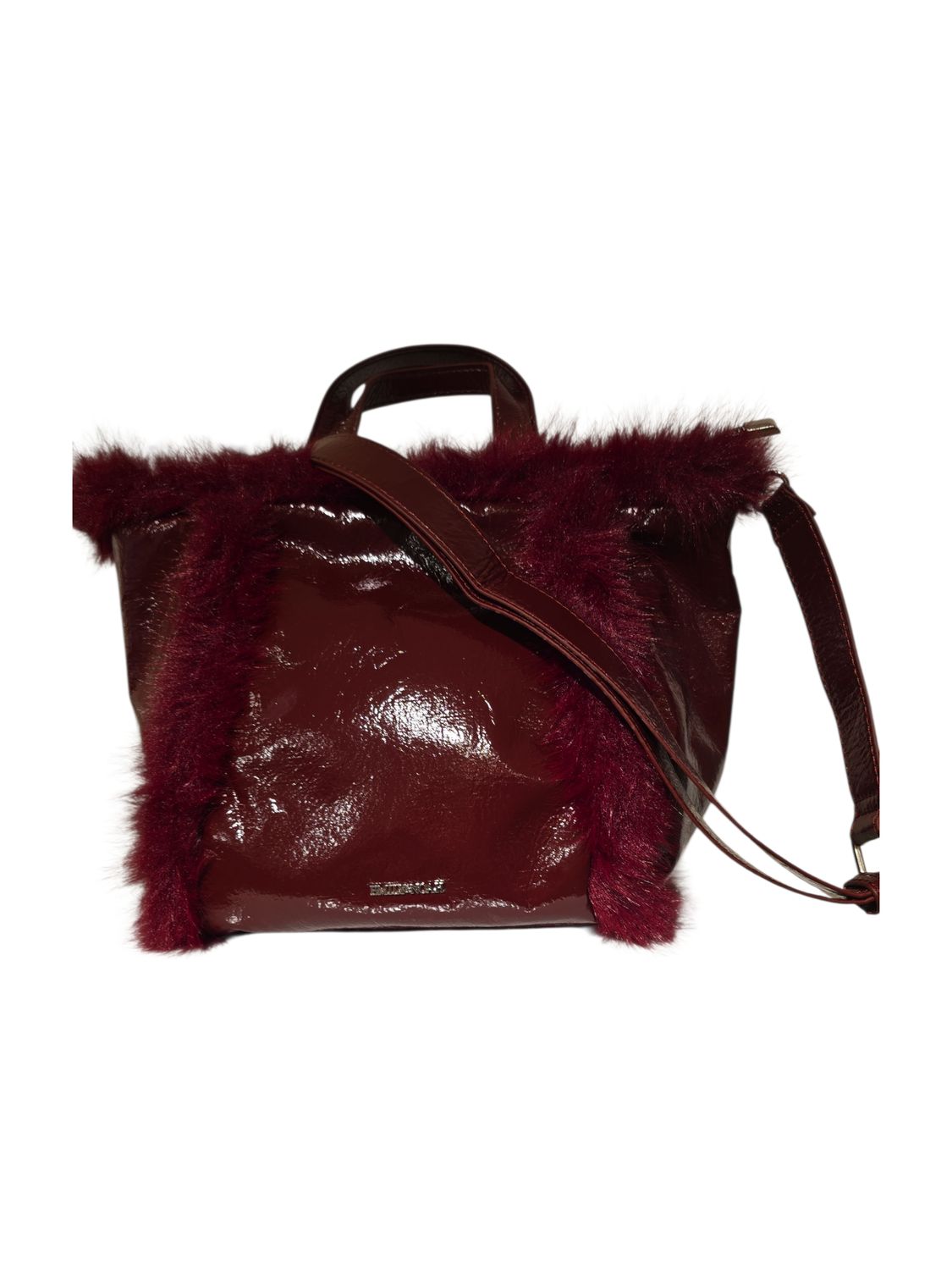 Emily &amp; Noah Bag Hanka Furry Laque / 65354 Dark Red