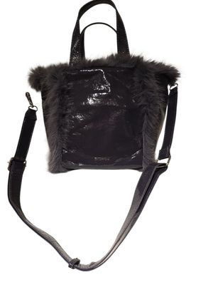 Emily &amp; Noah Bag Hanka Furry Laque/ 65354 Metal Grey