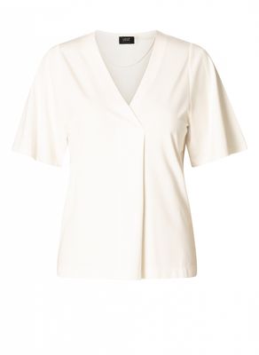 Yest Top V-Neck Bryony Viscose/ 0005761 Off White