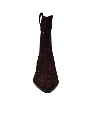La Strada Cowgirlboot Rhinestone / 2303493 Aubergine