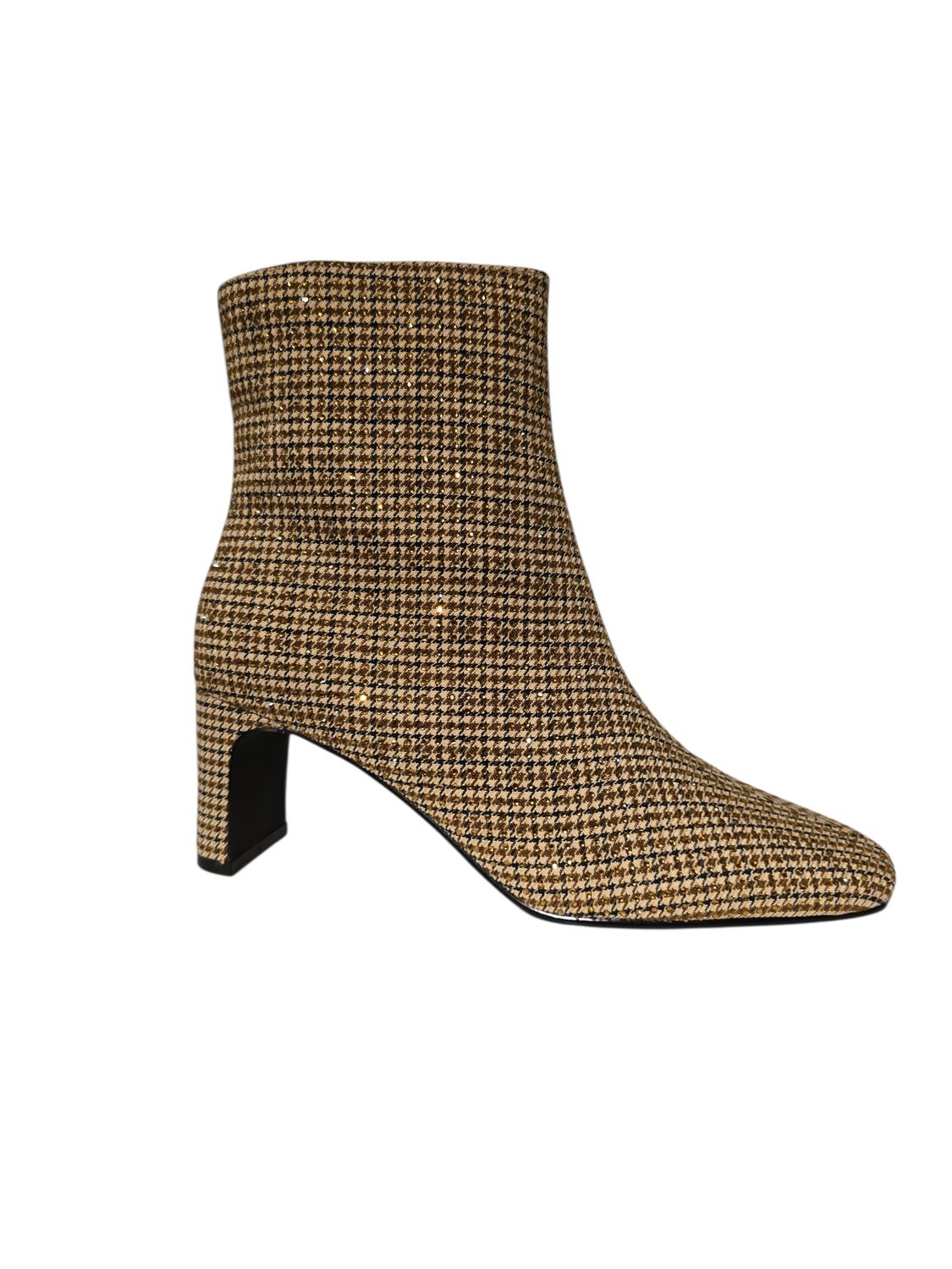 La Strada Bootie Rhinestone/ 2121725 Black Beige