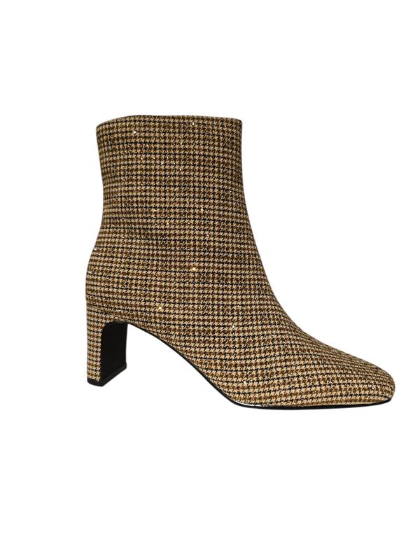La Strada Bootie Rhinestone/ 2121725 Black Beige
