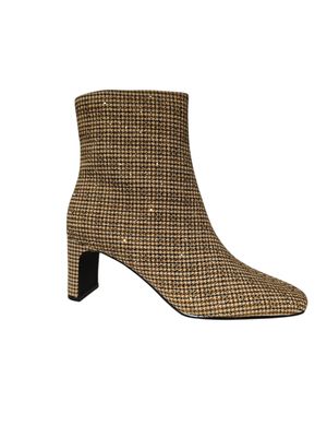 La Strada Bootie Rhinestone/ 2121725 Black Beige