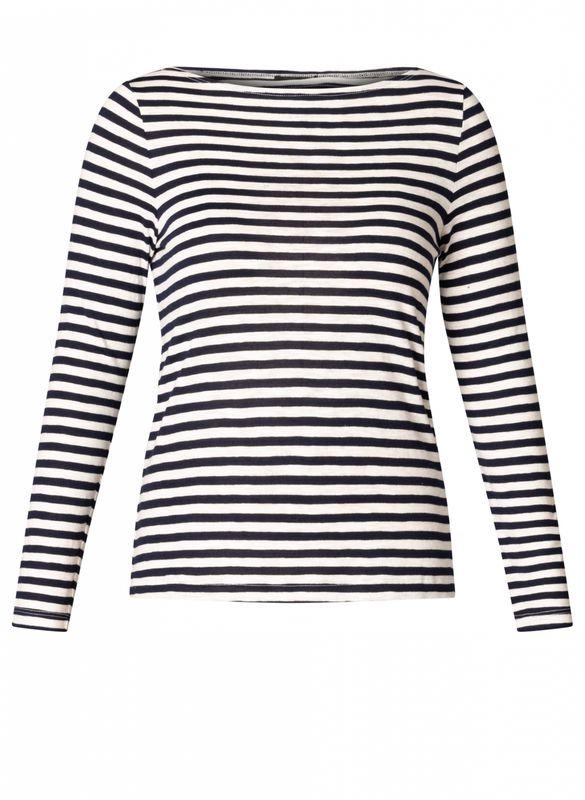 Yest Shirt Longsleeve Stripe / 0005767 Dark Navy/Off White Yest Shirt Longsleeve Stripe / 0005767 Dark Navy/Off White