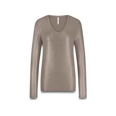 Summum Woman Top Longsleeve Coated / 3s5174-30545 Funghi