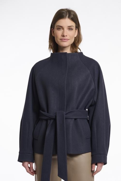 Rino &amp; Pelle Jacket Collar / Cornelia.7002511 Navy Blue