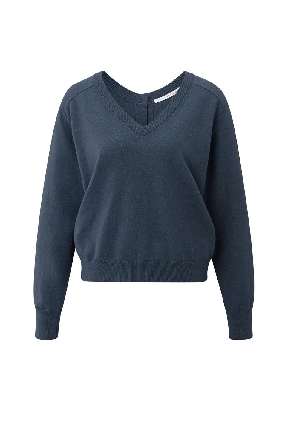 YAYA Sweater / 01-000494-508 CHINA BLUE MELANGE