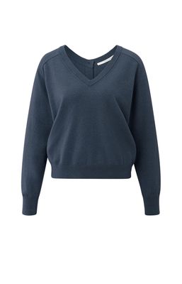 YAYA Sweater / 01-000494-508 CHINA BLUE MELANGE