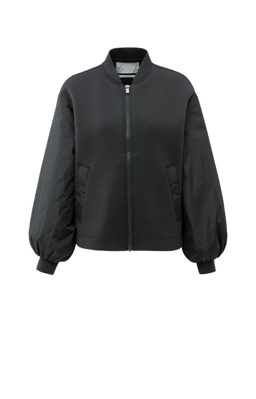 YAYA Jacket Bomber Fleece/ 02-001057-508 OYSTER BLACK