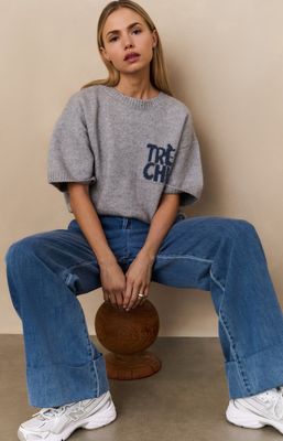 YAYA Pants Turned-up Lyocellmix / 01-311105-508 BLUE DENIM