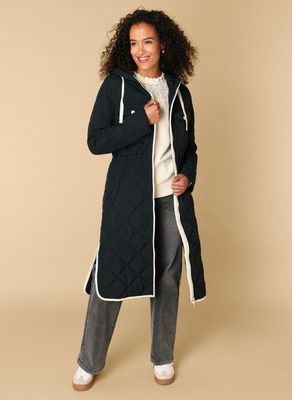 Ivy Beau Jacket Long /  4200635 Black/Cream