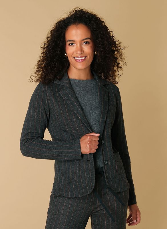 Ivy Beau Cardigan / 4200638 Grey Melange/Multi-C
