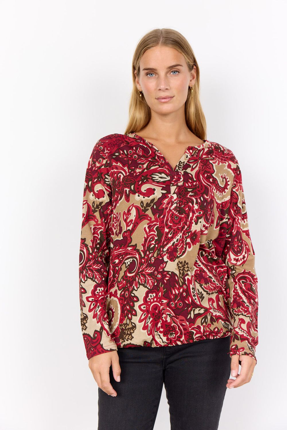 Soya Concept Top/ 27198 4780C RED COMBI