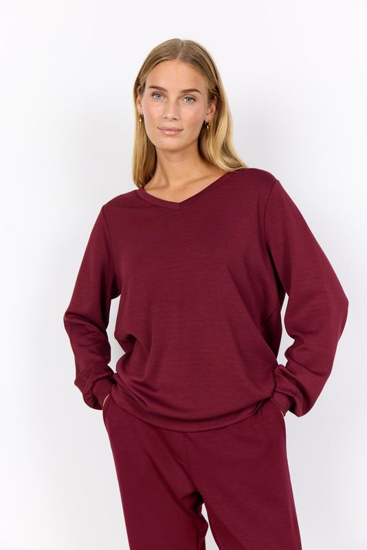 Soya Concept Sweater Modalmix/ 26701 4850 DARK RED