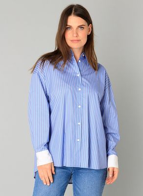Yest Blouse Cotton/ 0005960 French Blue/Multi-Co