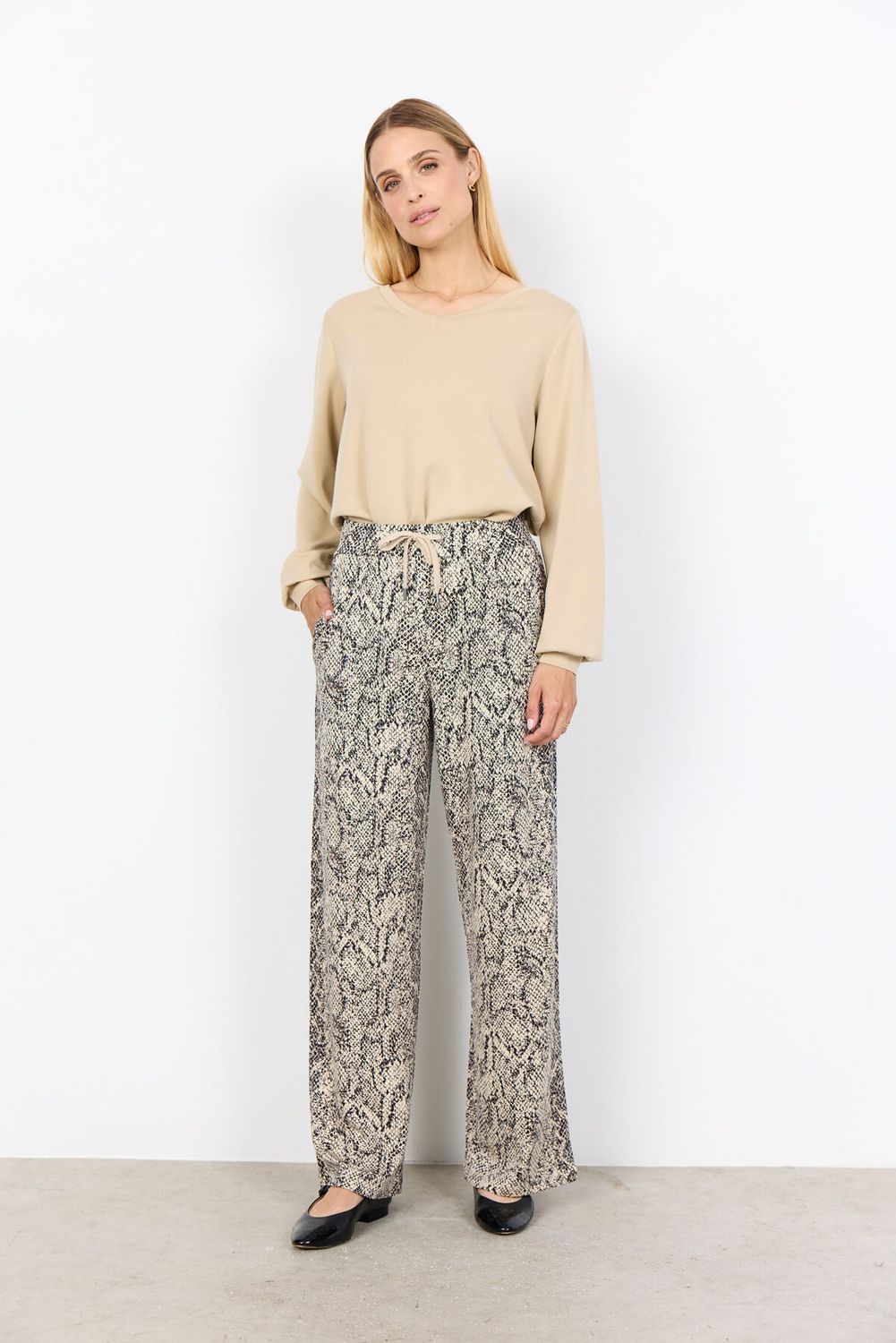 Soya Concept Pants / 27244 1620C CREAM COMBI