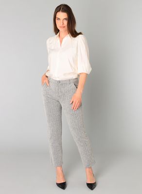 Yest Pants / 0005966 Silver Grey/Melange