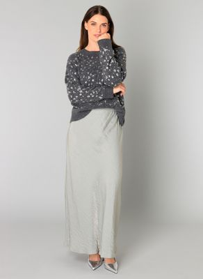 Yest Skirt Maxi / 0005716 Silver