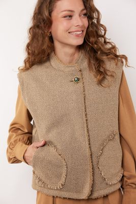 G-Maxx Gilet / 25NZG37 Oak Buff/Wood Ash