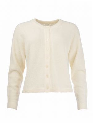NED Cardigan Furry/ 25W1-U172-06 Ecru