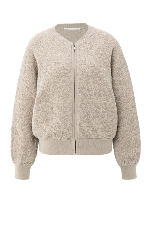 YAYA Jacket Bomber / 01-010121-508 SAND MELANGE