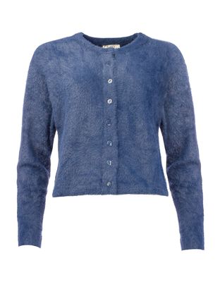 NED Cardigan Furry / 25W1-U172-06 Medival Blue