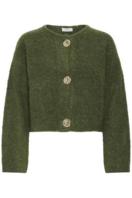 B.Young Cardigan /20818117 Military Olive Melange