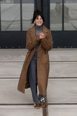 Yest Coat /  0005662 Dark Brown/Melange