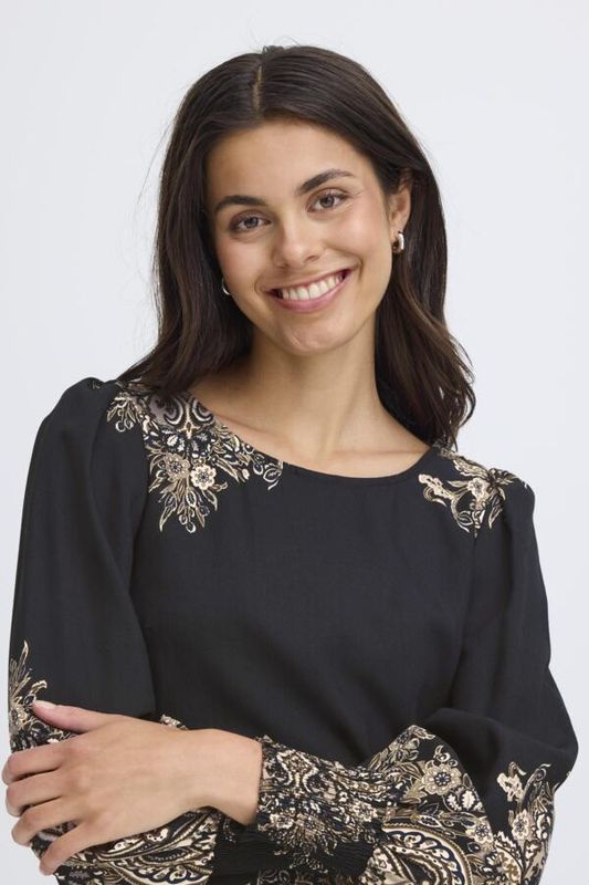 20617327 BLACK PAISLEY