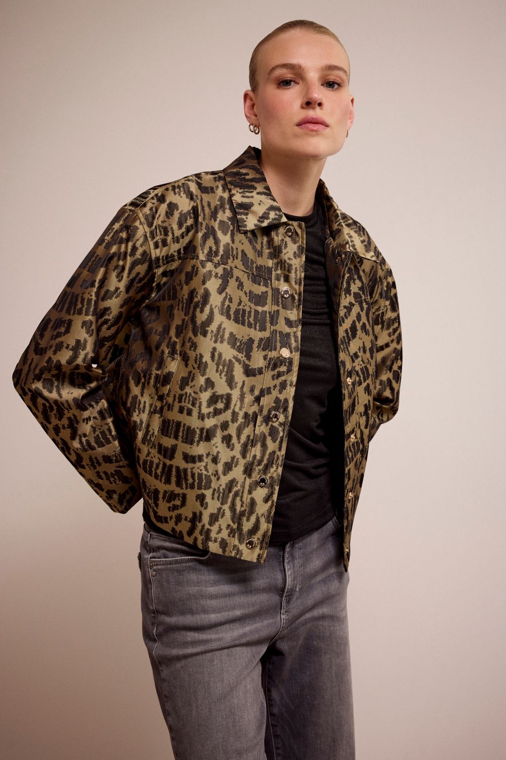 C26-17-802 Camel Jacquard