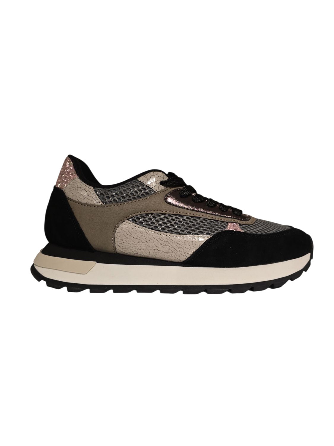Gioseppo Sneaker Glitter / 76494 Black Combi