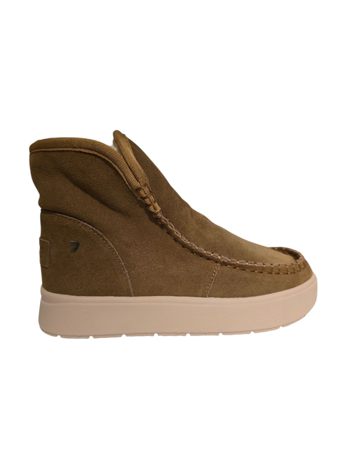 Gioseppo Bootie Suede Faux Furry / 73284 Camel