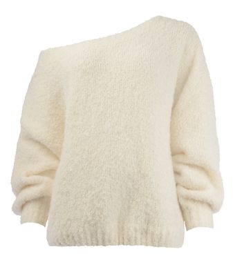 ICNK Sweater Boucle / ICNK25W-P405-01 Off White