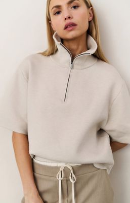 YAYA Sweater Zipper / 01-000490-509 CHALK WHITE