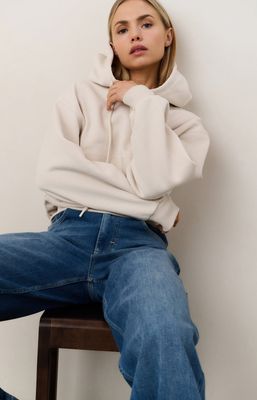 YAYA Hoodie Cotton/ 01-109095-509 CHALK WHITE