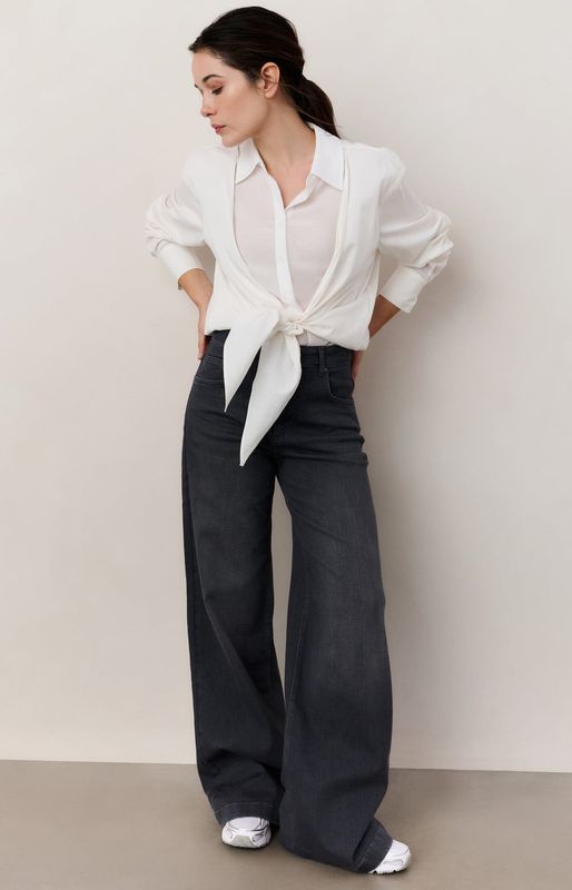 YAYA Jeans Wide Leg L34 /01-311109-509 GREY DENIM