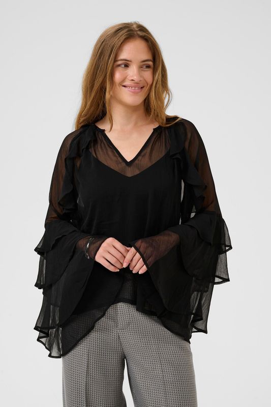 Culture DK Blouse/ 50112465 Black