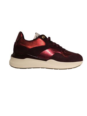 La Strada Sneaker Leather / 7245021 Burgundy leather