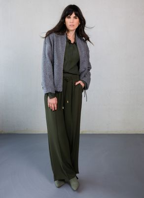 Yest Pants Cassia Wide Leg/ 0005807 Army Green