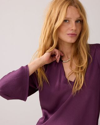 Summum Woman Top Silky Touch/ 2s3321-11817 Wineberry