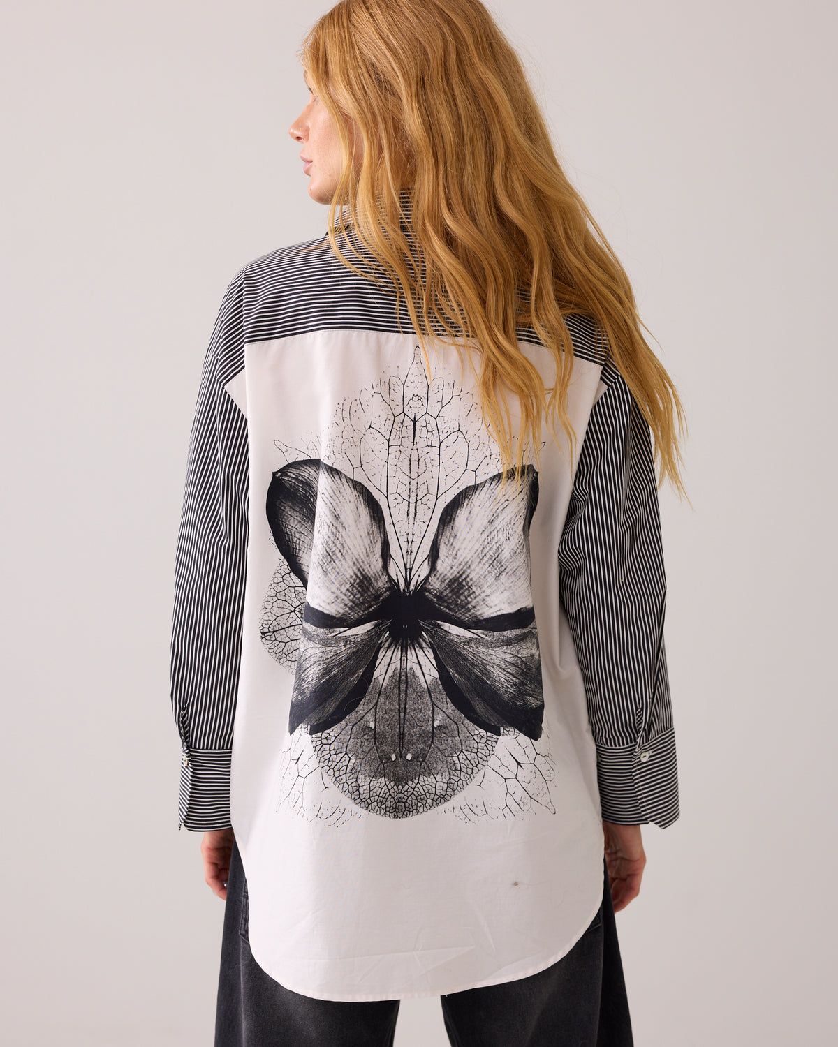 Summum Woman Blouse Big Flower/ 2s3347-12271 Dark camo