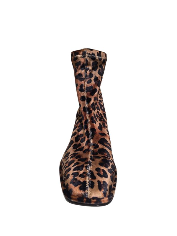 La Strada Bootie Leopard Lycra Stretch/ 2404545 Brown