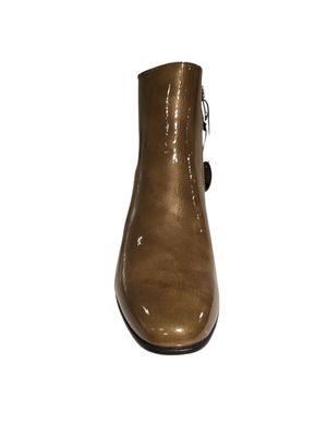 Marco Tozzi Bootie Laque Vegan/ 2-25302-45 Taupe