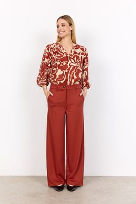 Soya Concept Pants Wide Leg / 26118 4780 RED